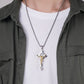 Collana con pendente a forma di croce di protezione Benedict【ACQUISTA 2 RICEVI 1 GRATIS】