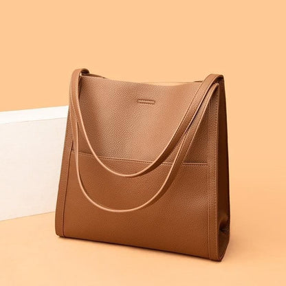 🥳👜Borsa semplice e monocolore in vera pelle