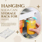 HOT SALEHanging Soda Can Storage Rack per il frigorifero