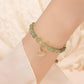 Bracciale portafortuna Wotian Jade realizzato in foglia d'oro